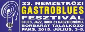 23. Nemzetközi Gastroblues Fesztivál, 2015. július 3-5.