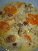Szegfűgomba-leves