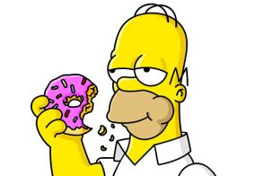 Homer Simpson és a fánk