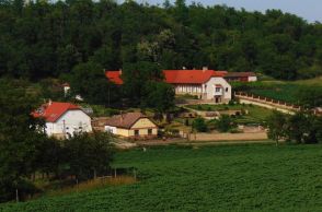 A miszlai barokk kastély lábainál