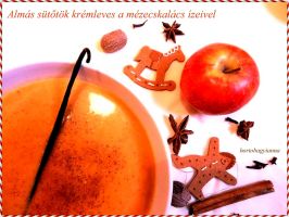 Almás sütőtök krémleves a mézeskalács ízeivel