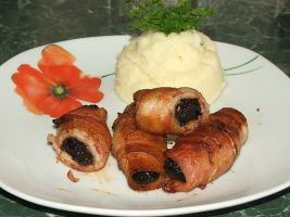 Aszalt szilvával töltött sertéskaraj