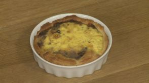 Csokis mazsolás quiche